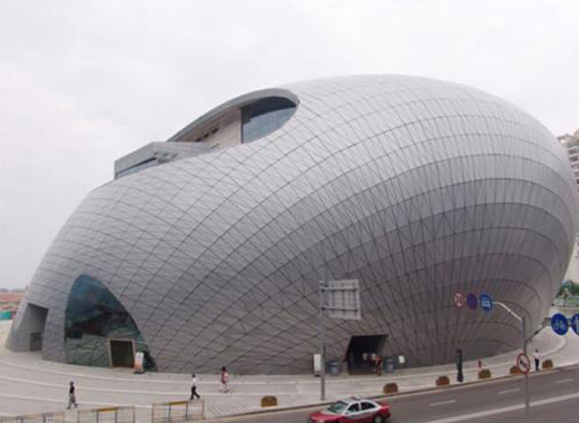武汉歌剧院铝单板案例